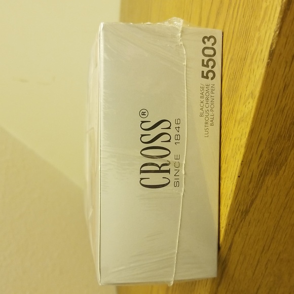 Cross BlackBase/Lustrous Chrome Ball Point Pen 5503 - Picture 6 of 6